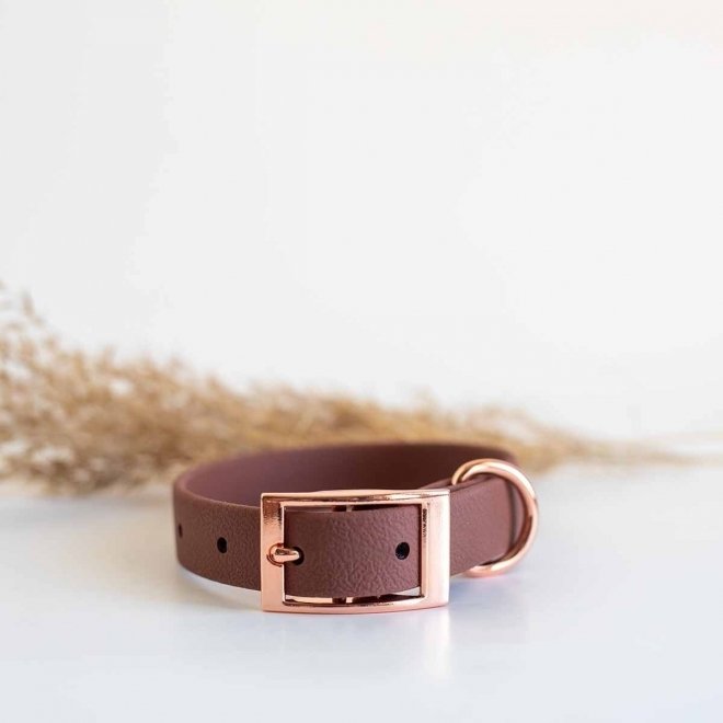 Tyylivoitto Classy Hundehalsbånd Liten Modell, Brun