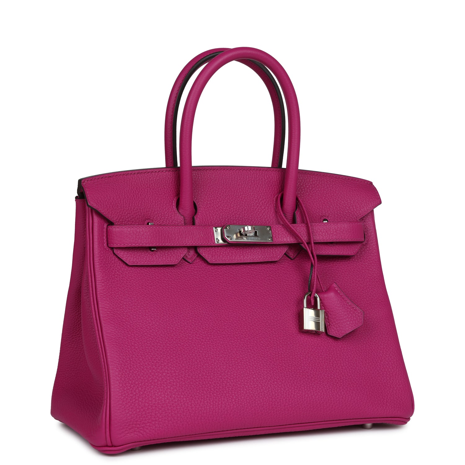 Birkin 30 Rose Pourpre Togo Palladium Hardware