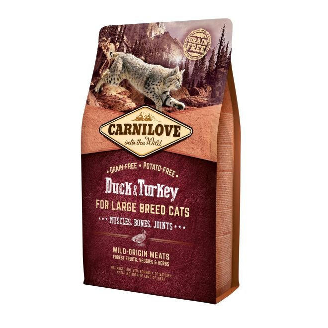 Carnilove Cat Adult Large Breed And & Kalkun