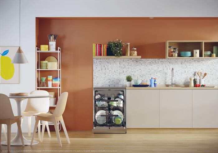 CANDY - Lavastoviglie CF 4E7L0X Classe E 14 coperti-Acciaio inossidabile