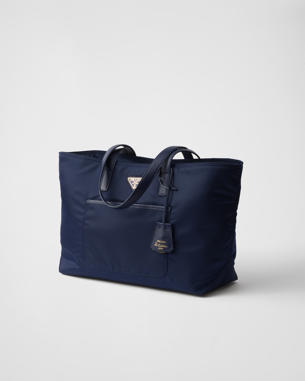 Re-Edition 1978 Medium Re-Nylon and Saffiano Leather Tote Bag