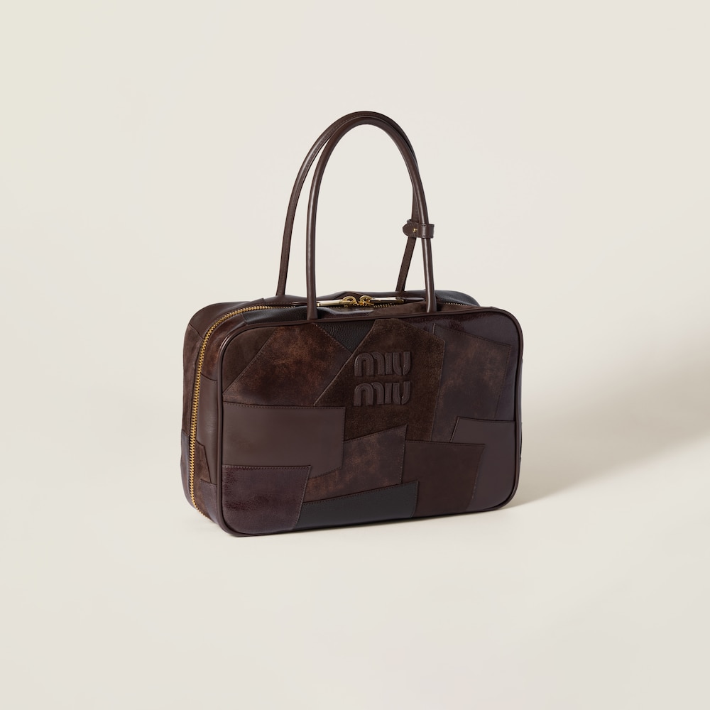 Leather patchwork Beau bag