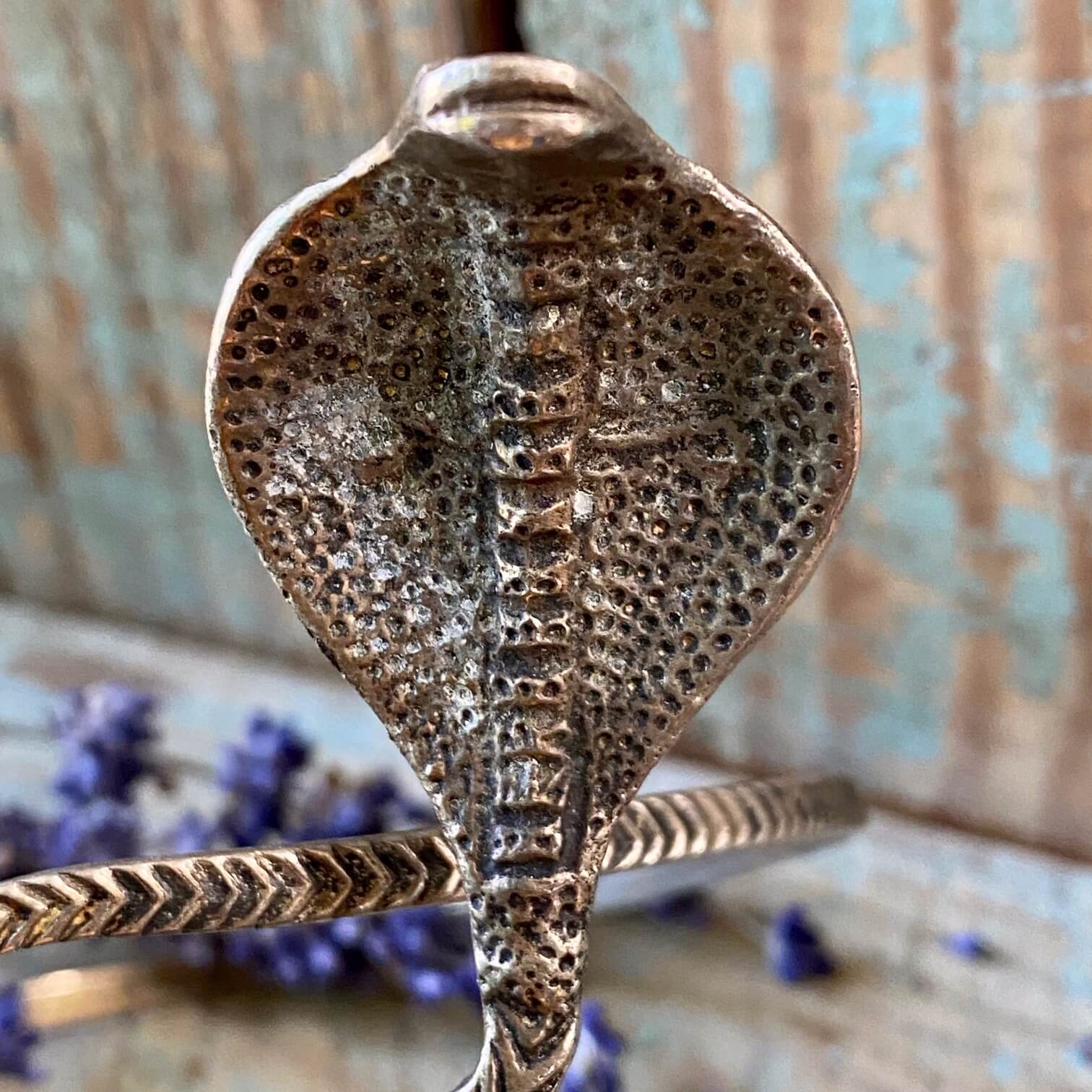 Vintage Cobra Snake Upper Arm Bracelet