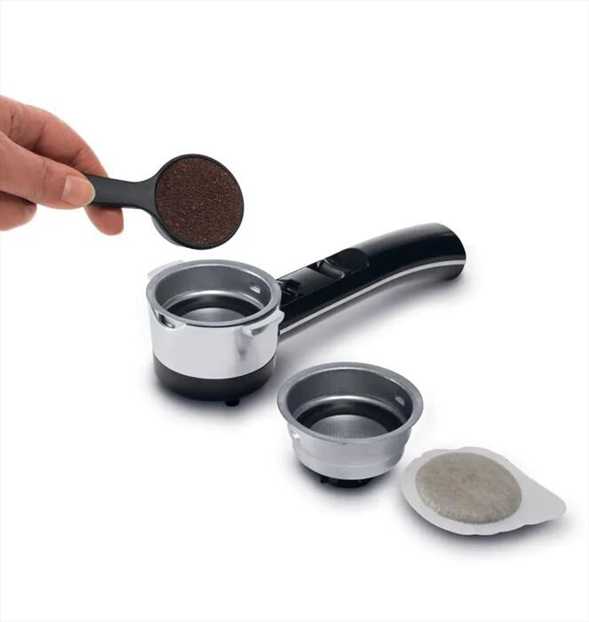 DE LONGHI - ICONA VINTAGE ECO 311.BK MACCHINA DA CAFFÈ MANUALE-Nero