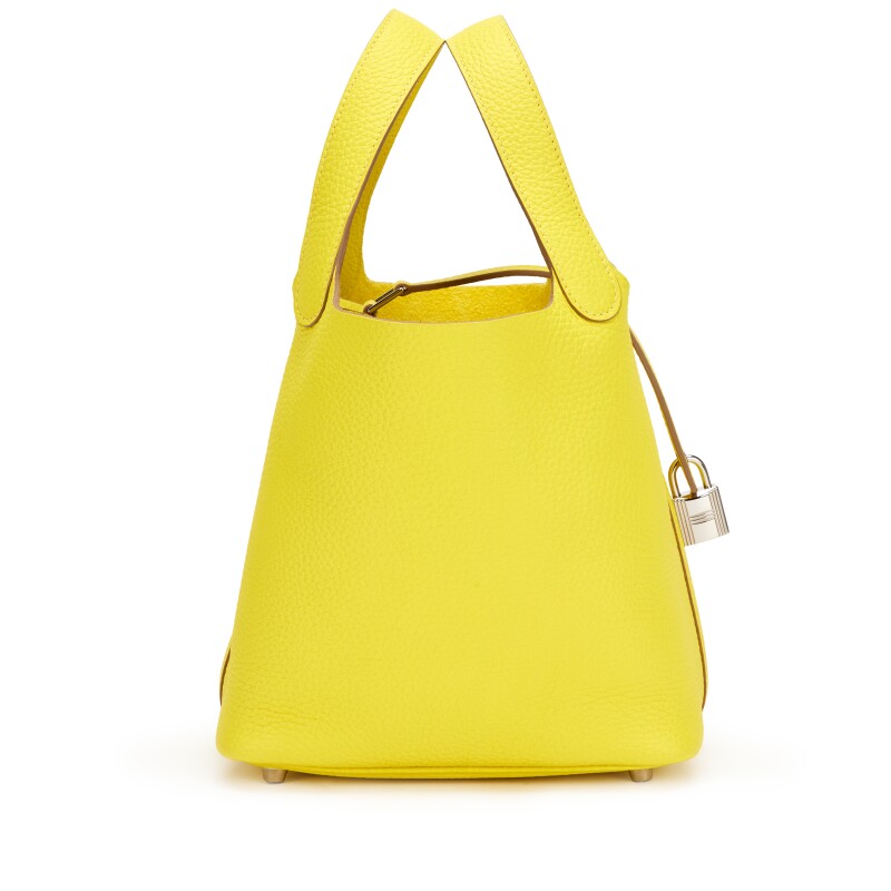 Lime Clemence Picotin Lock 18 Palladium Hardware