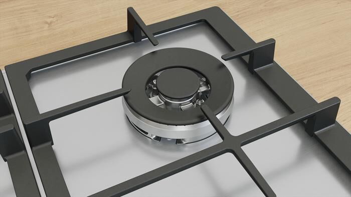 BOSCH - Piano cottura a gas PCH6A5I90 58,2 cm-Inox