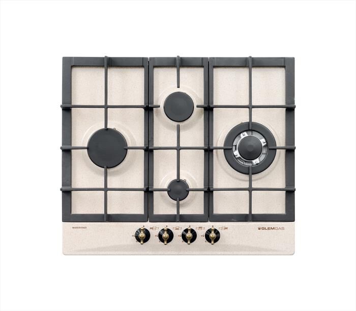 GLEM GAS - Piano cottura a gas GT645HSA- 58,5cm-Avena