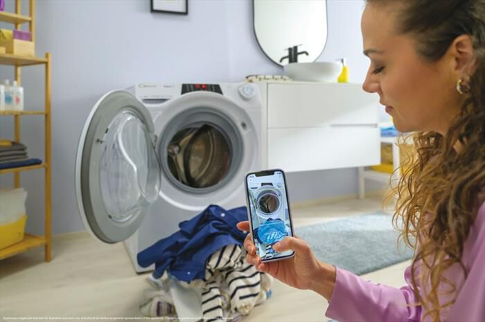 CANDY - Lavatrice RO 6106DWMC7/1-S 10 Kg Classe A-Bianco