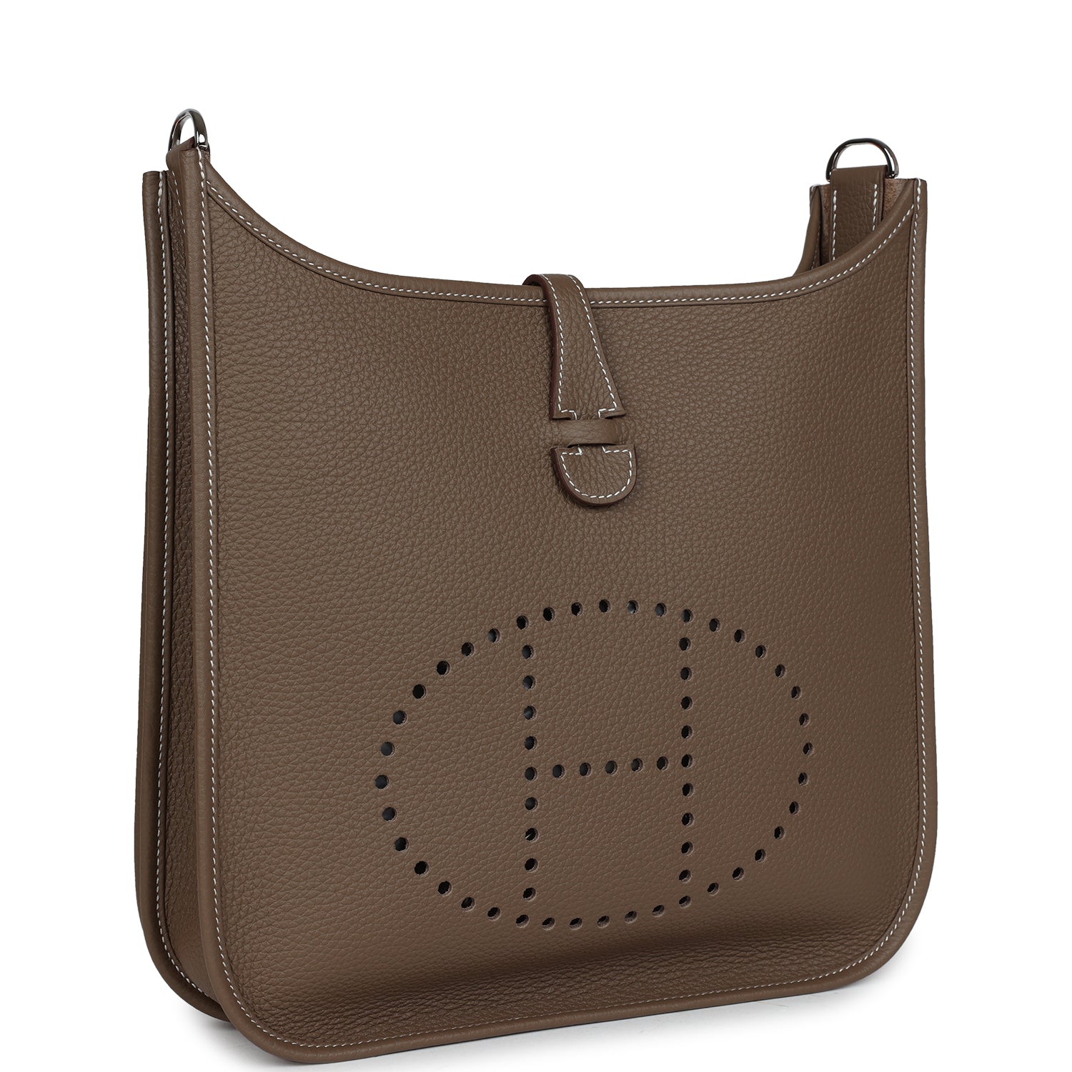 Evelyne III PM Etoupe Clemence Palladium Hardware