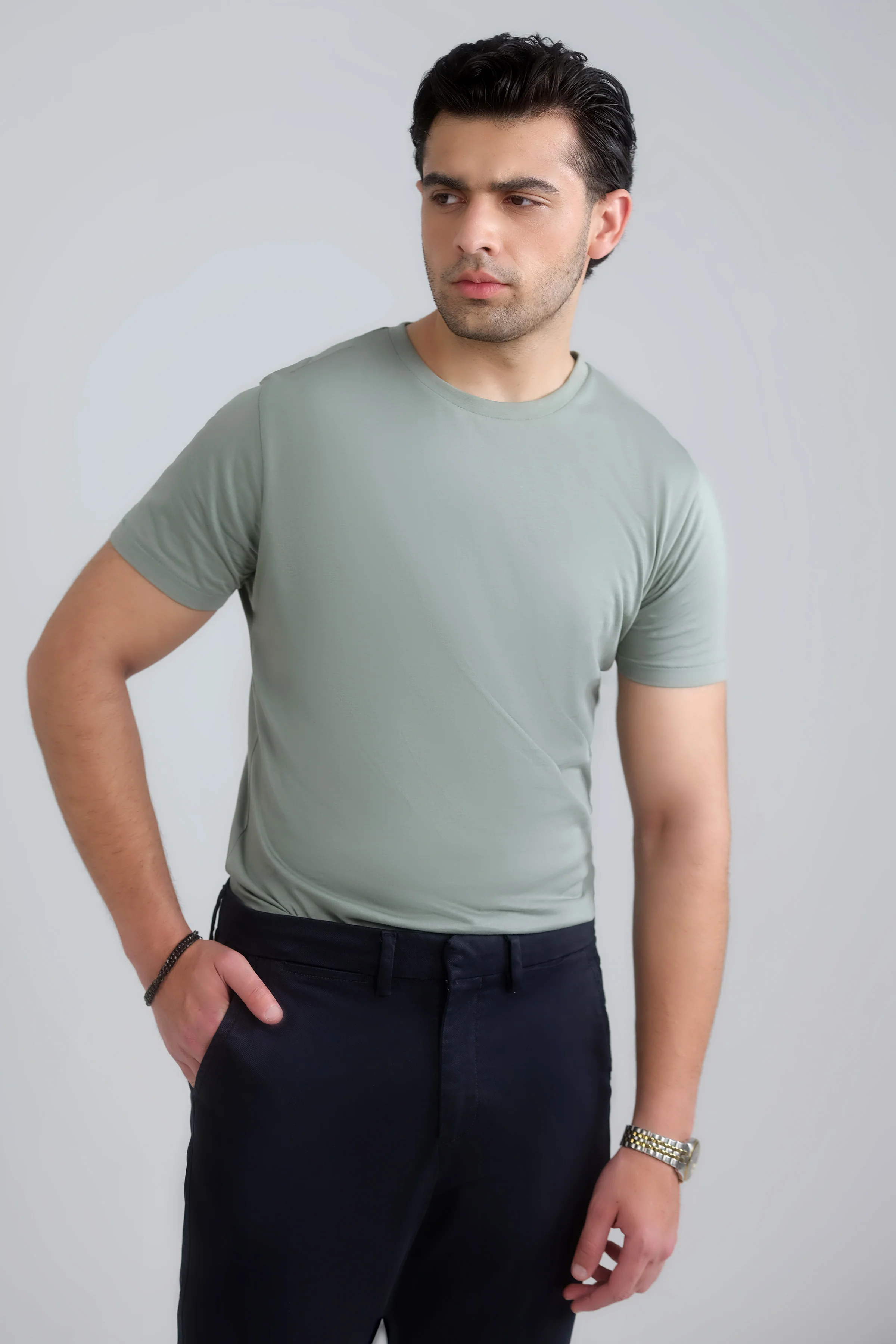 Crew Neck Tee - SMKS562126