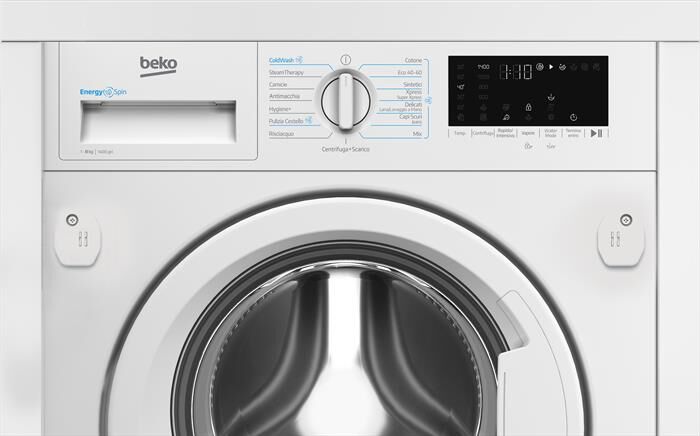 BEKO - Lavatrice incasso WIT8A4BW 8 Kg Classe A-Bianco