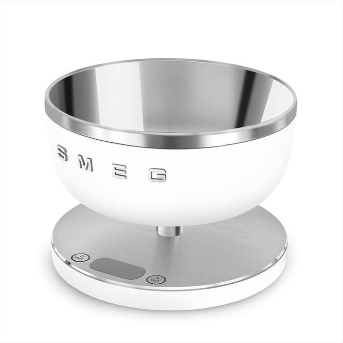 SMEG - Bilancia da cucina Linea Collezione KSC01WHMWW-Bianco Opaco