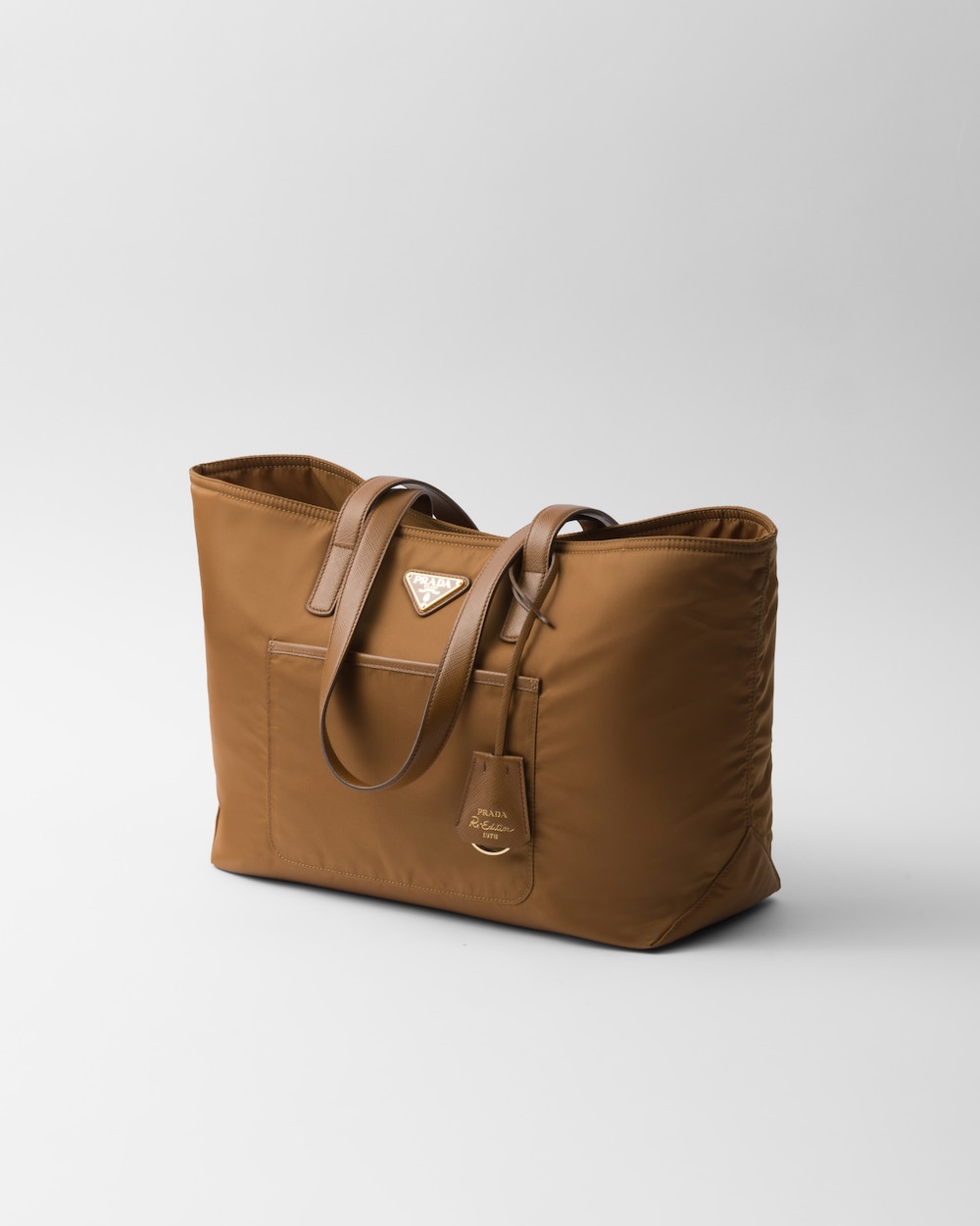 Re-Edition 1978 Medium Re-Nylon and Saffiano Leather Tote Bag
