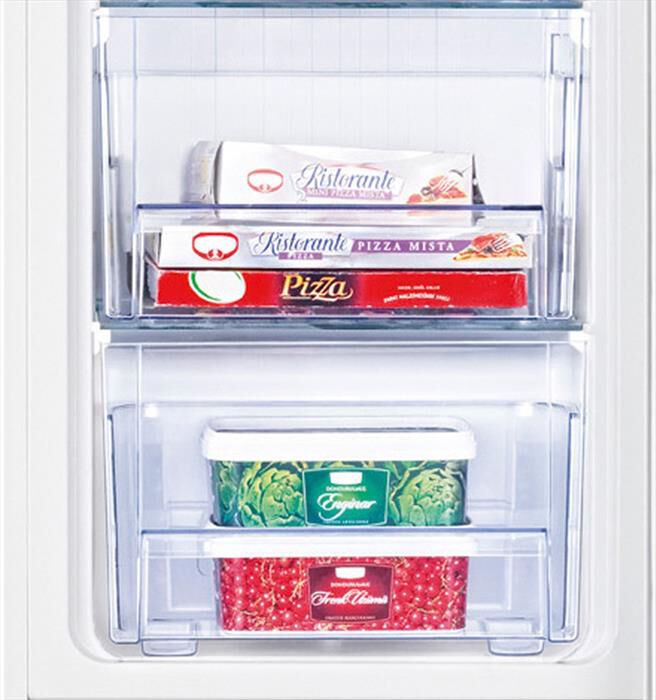 BEKO - Congelatore verticale FS1 66020 Classe E 66 lt-Bianco