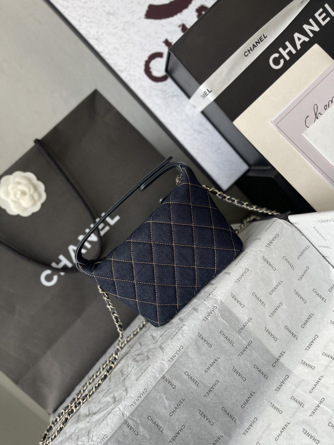 25C/26C Lunch Box Bag（Denim） - Mocuir