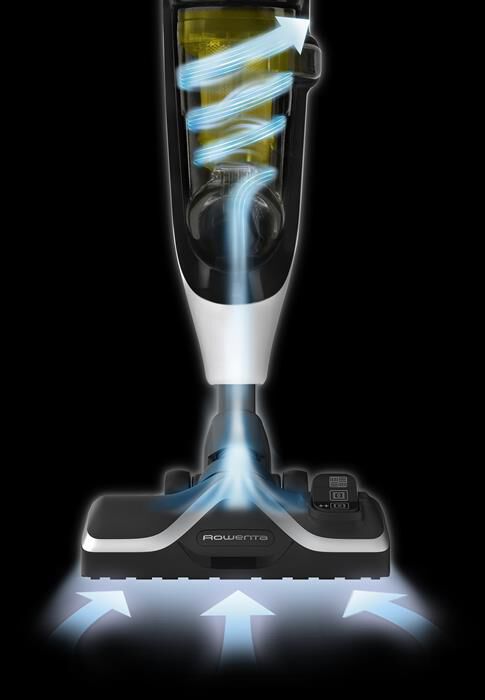 ROWENTA - RH8155WA Powerline ExtremeCyclonic Scopa Elettrica-Nero & Argento/ Giallo