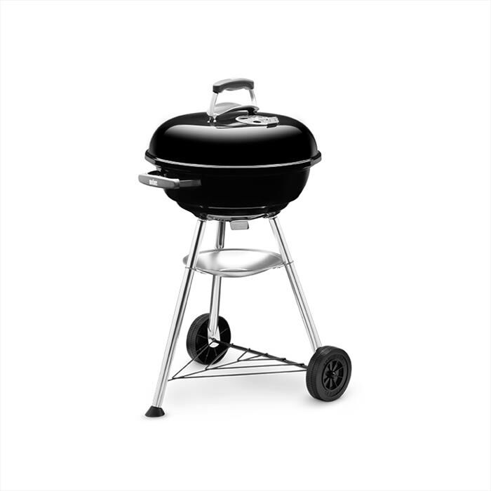 WEBER - COMPACT KETTLE - BARBECUE A CARBONE 47 CM-NERO