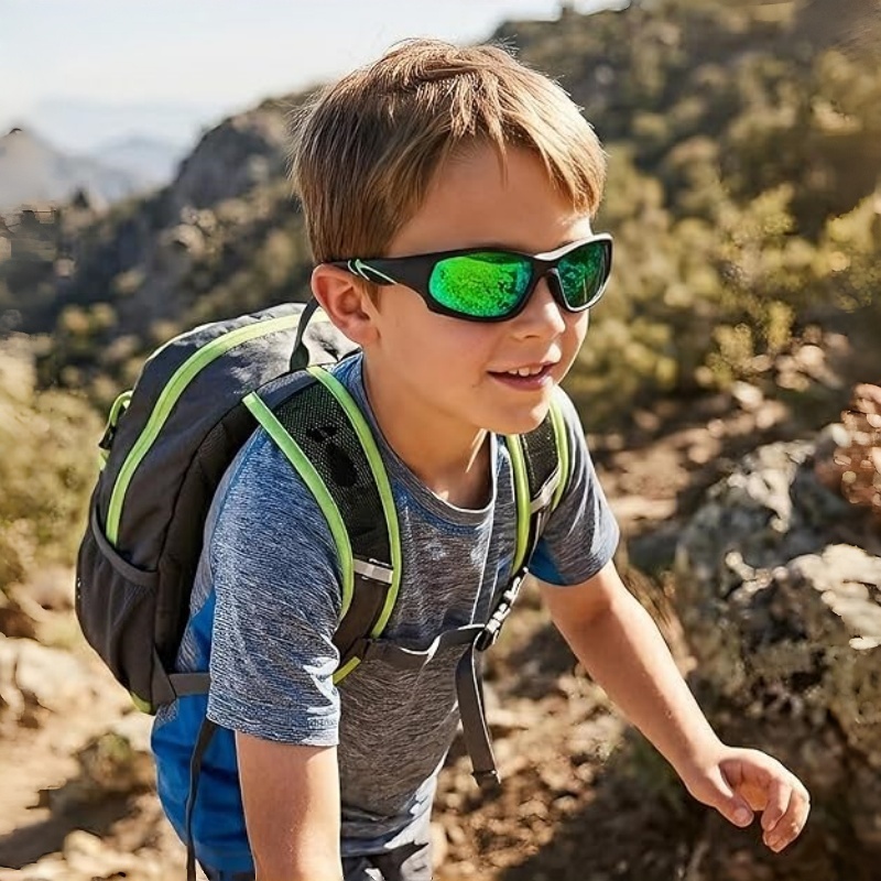 SKYBAMBI Kids Baseball Polarized Sunglasses