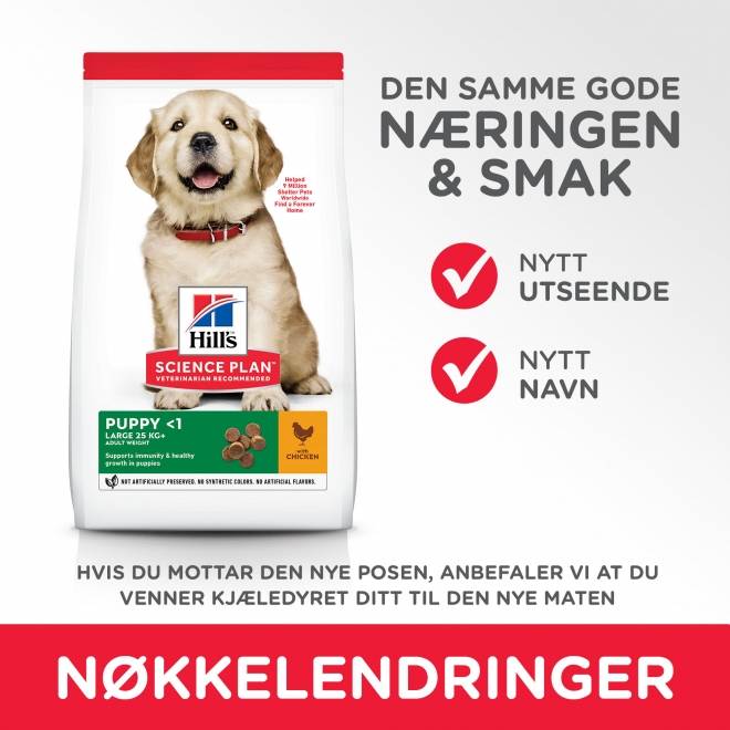 Hill's Science Plan Puppy Large Breed Chicken 14,5 kg