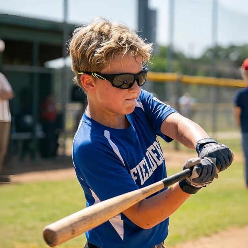 SKYBAMBI Kids Baseball Polarized Sunglasses