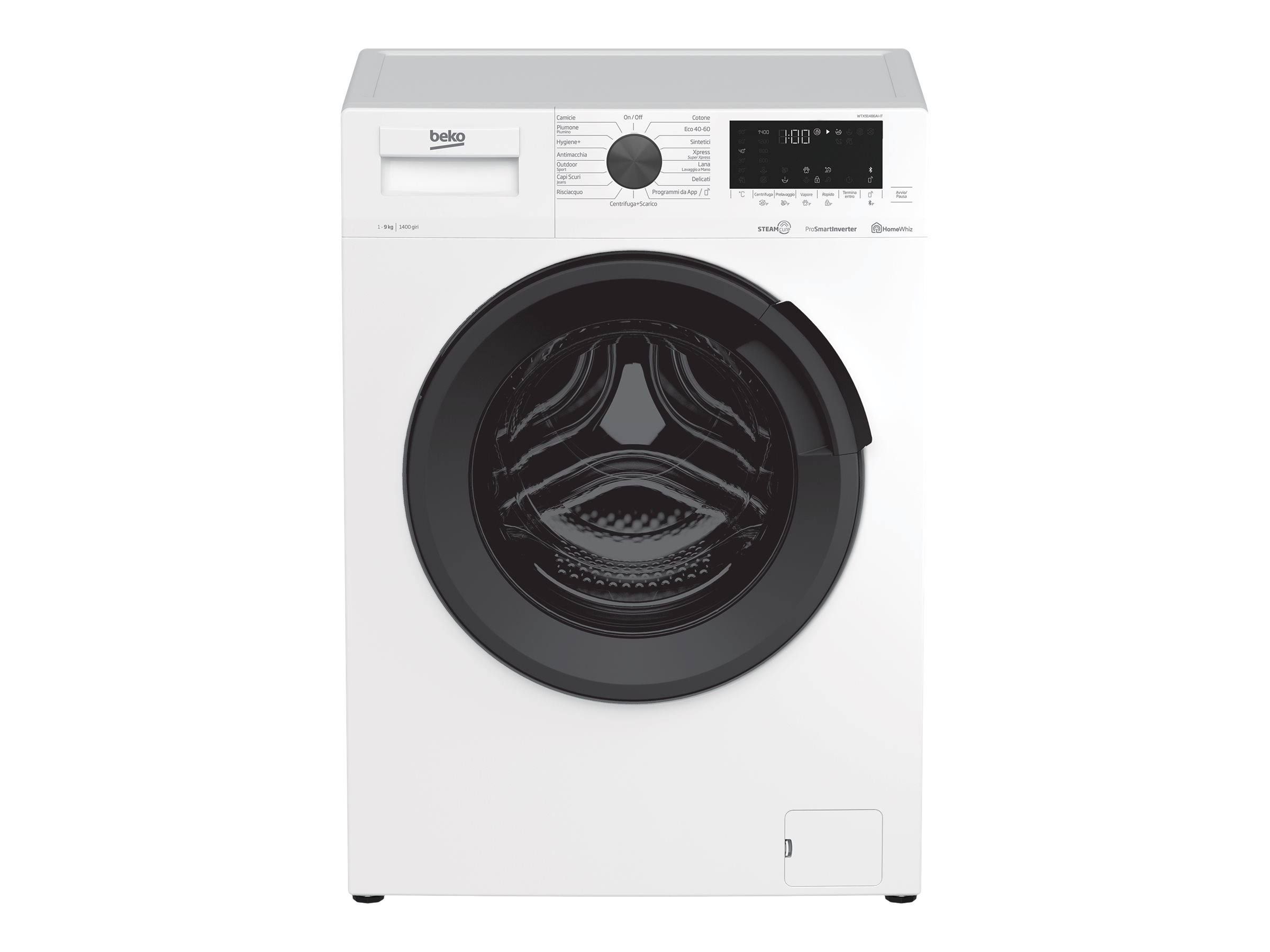 Beko WTX91486AI-IT Lavatrice Caricamento frontale 9 kg 1400 giri/min A Bianco
