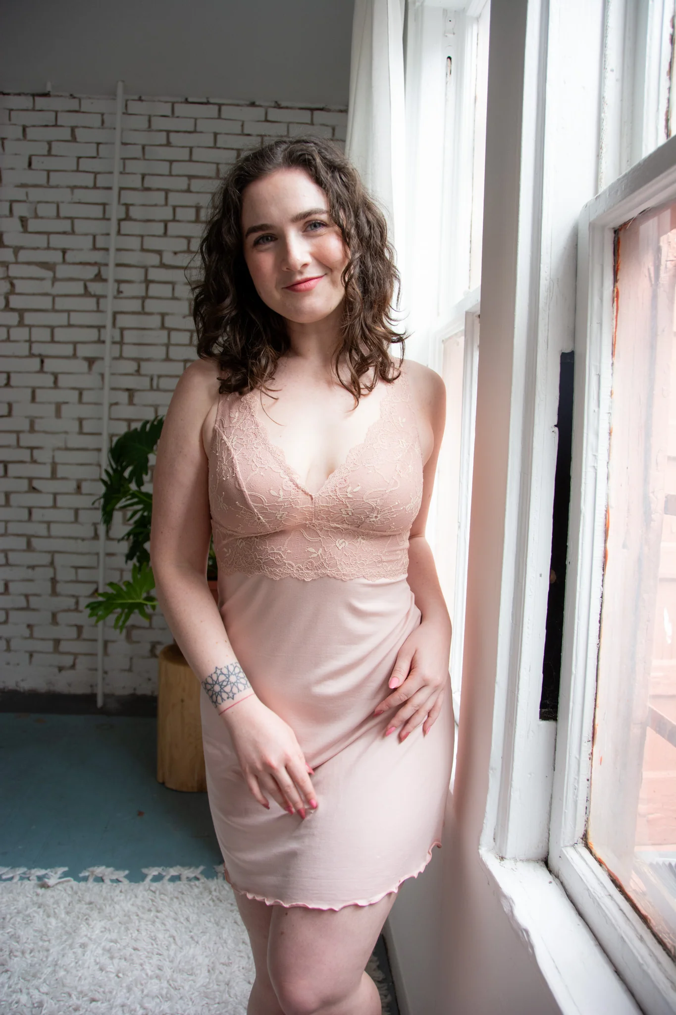 Samantha Chang Built-Up Chemise