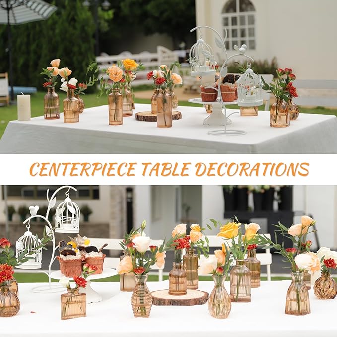 VASEA Bud Vases Set of 12