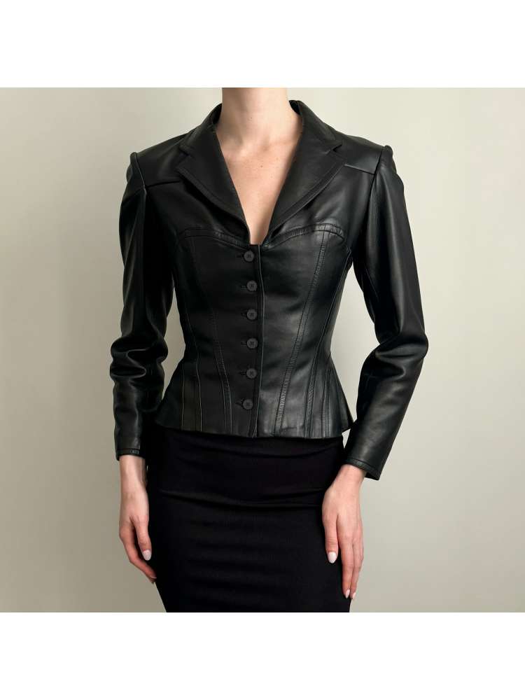 Line Solid Color Single Breasted Jackets