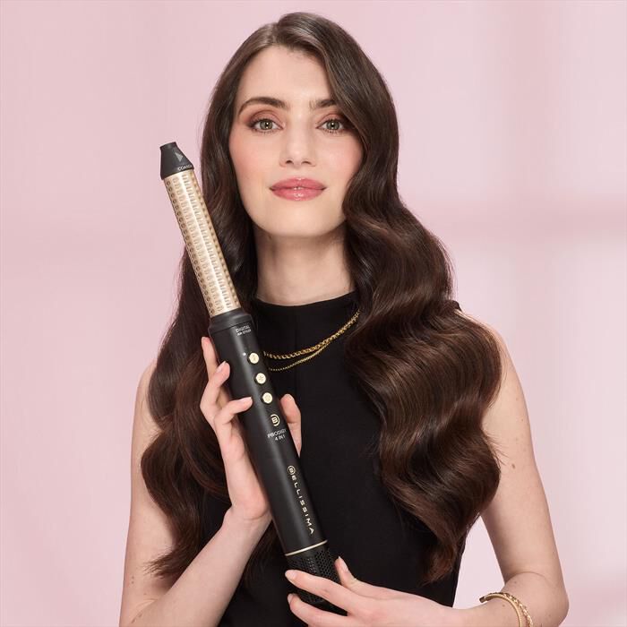 BELLISSIMA IMETEC - STYLER AD ARIA DIGITALE PRODIGY 4IN1-Black Matt, Gold
