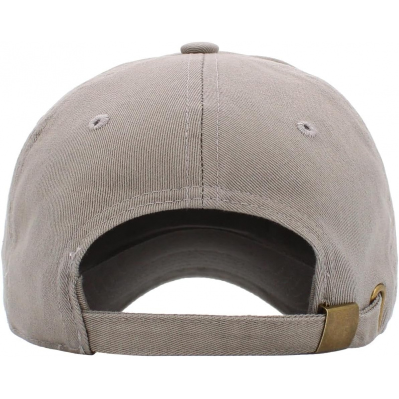 Classic Unisex Cotton Adjustable Low Crown Baseball Cap