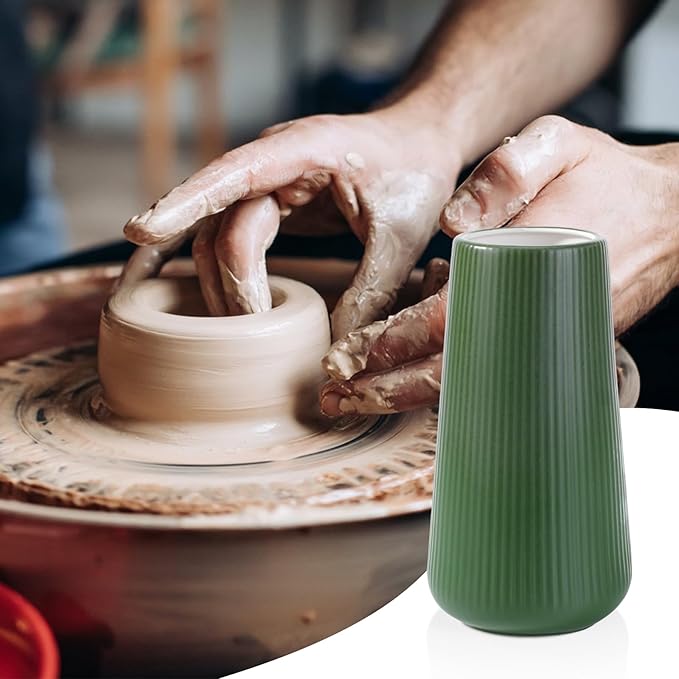 VASEA Alpinegreen Ceramic Vase