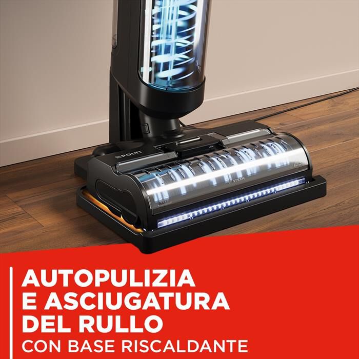 POLTI - Lavapavimenti ROLLYSTEAM WD40C-Nero