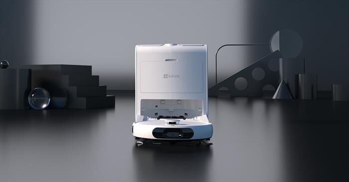 EZVIZ - Aspirapolvere robot e lavapavimenti RS2-Bianco