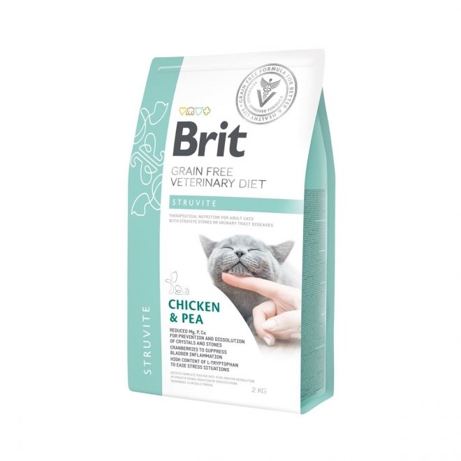 Brit Veterinary Diet Cat Struvite Grain Free Chicken & Pea