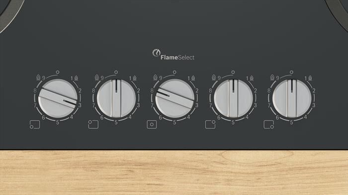 BOSCH - Piano cottura a gas PPQ7A6I15 75,2 cm-Nero