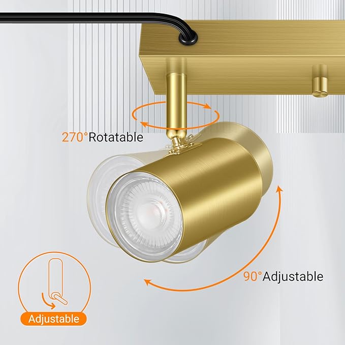 SPOTLUMINARA 3 Light Track Lighting Kit