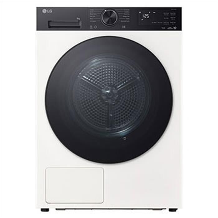 LG - Asciugatrice RNX5009TWBB.AGWQPIS 9Kg Classe B-Ivory White + pannello nero