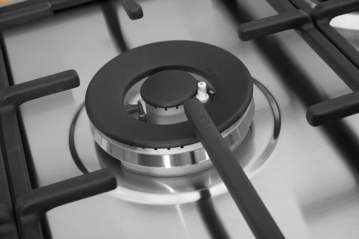 INDESIT - Piano cottura a gas THP 751 W/IX/I IT 5 fuochi-Inox