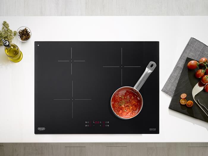 DE LONGHI - Piano cottura induzione PIN 72 70 cm-Nero