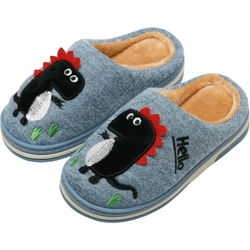 Boys Girls Cozy House Slippers