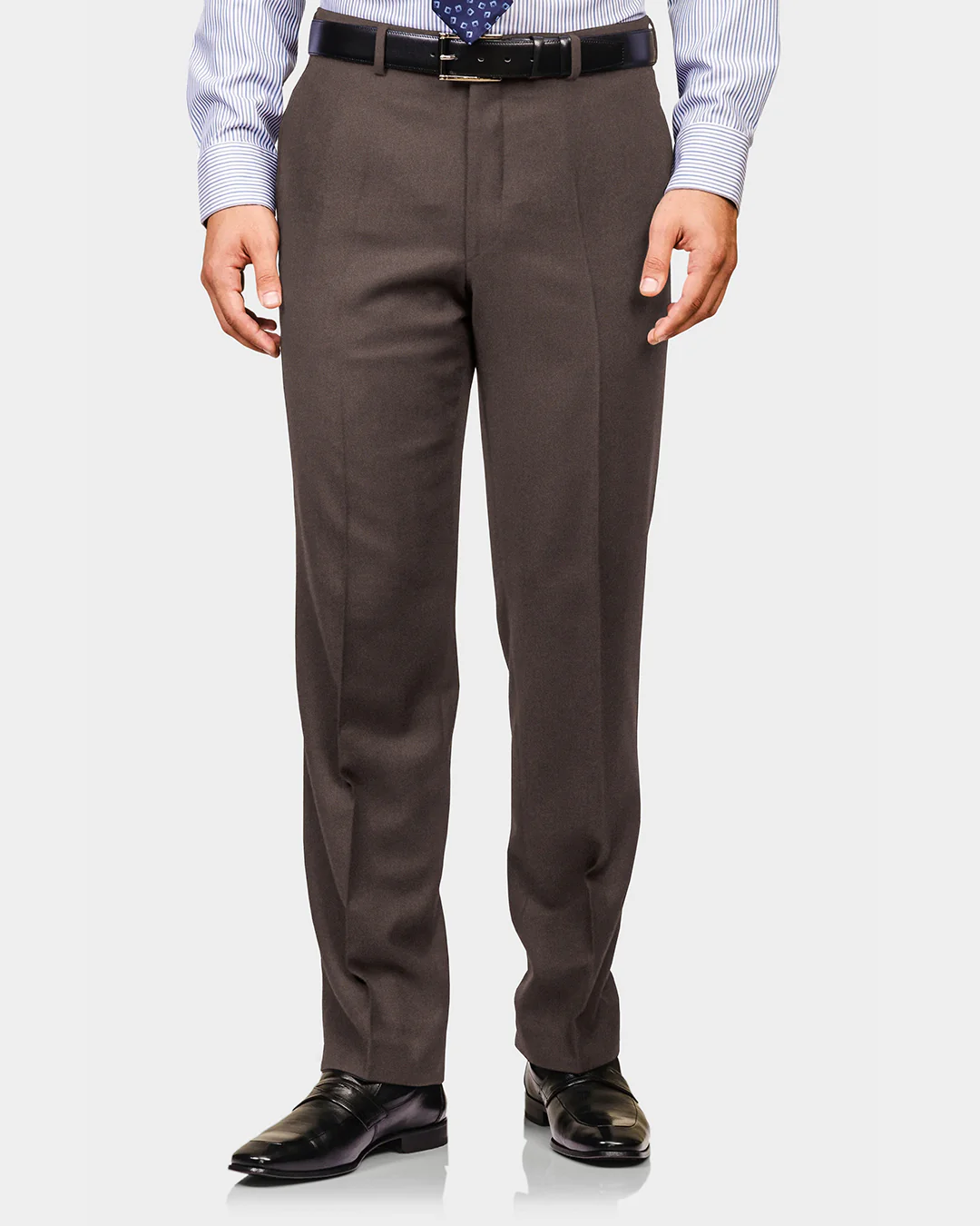 Brown Flannel Suit