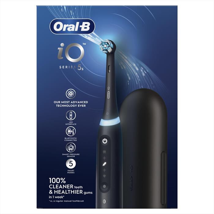ORAL-B - Spazzolino elettrico IO5 S-NERO
