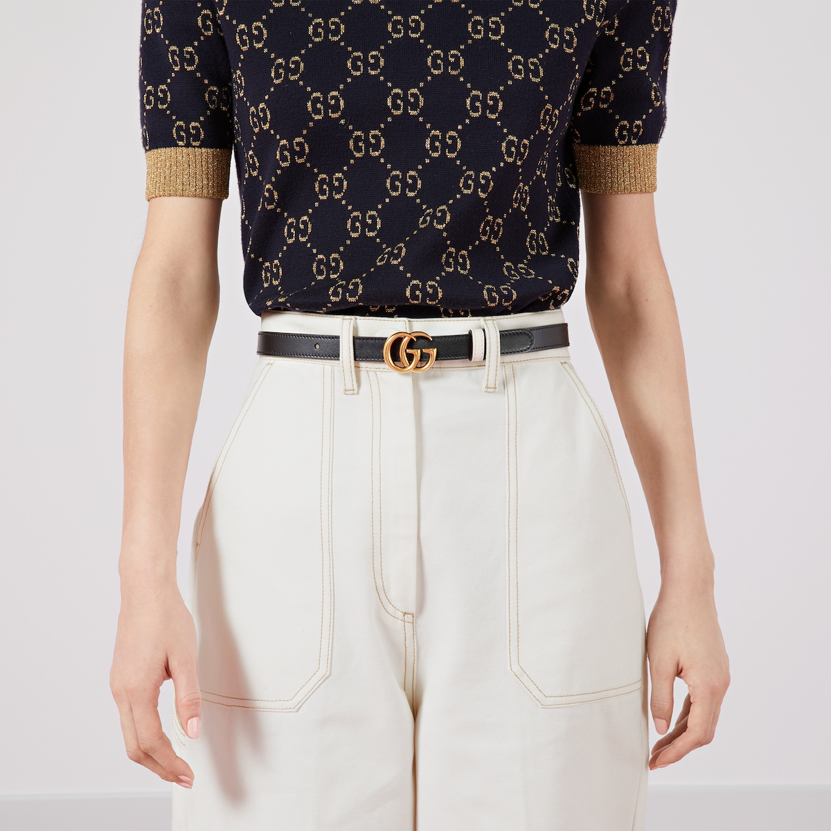 GG Marmont reversible thin belt