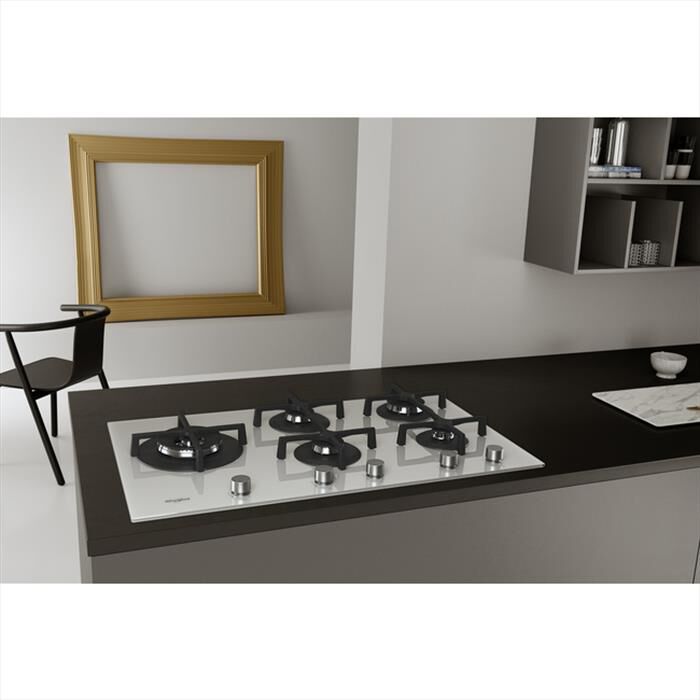 WHIRLPOOL - Piano cottura a gas ELEMENTS GOA 9523/WH 86cm-Bianco