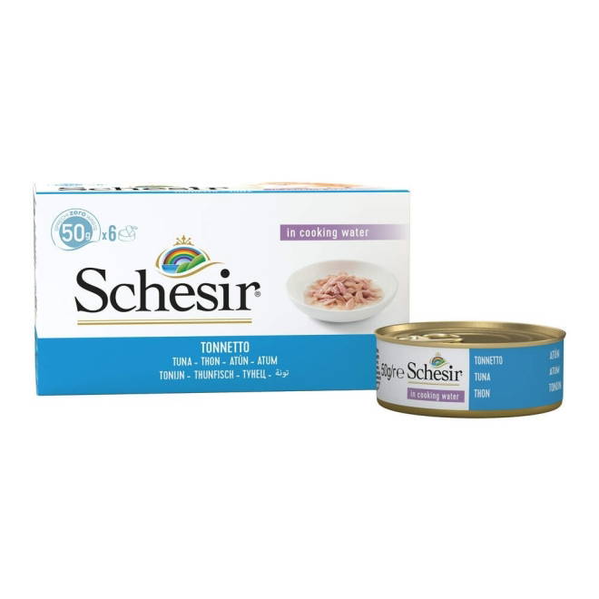 Schesir Ocean Natural Tuna Wholefood 6x50g