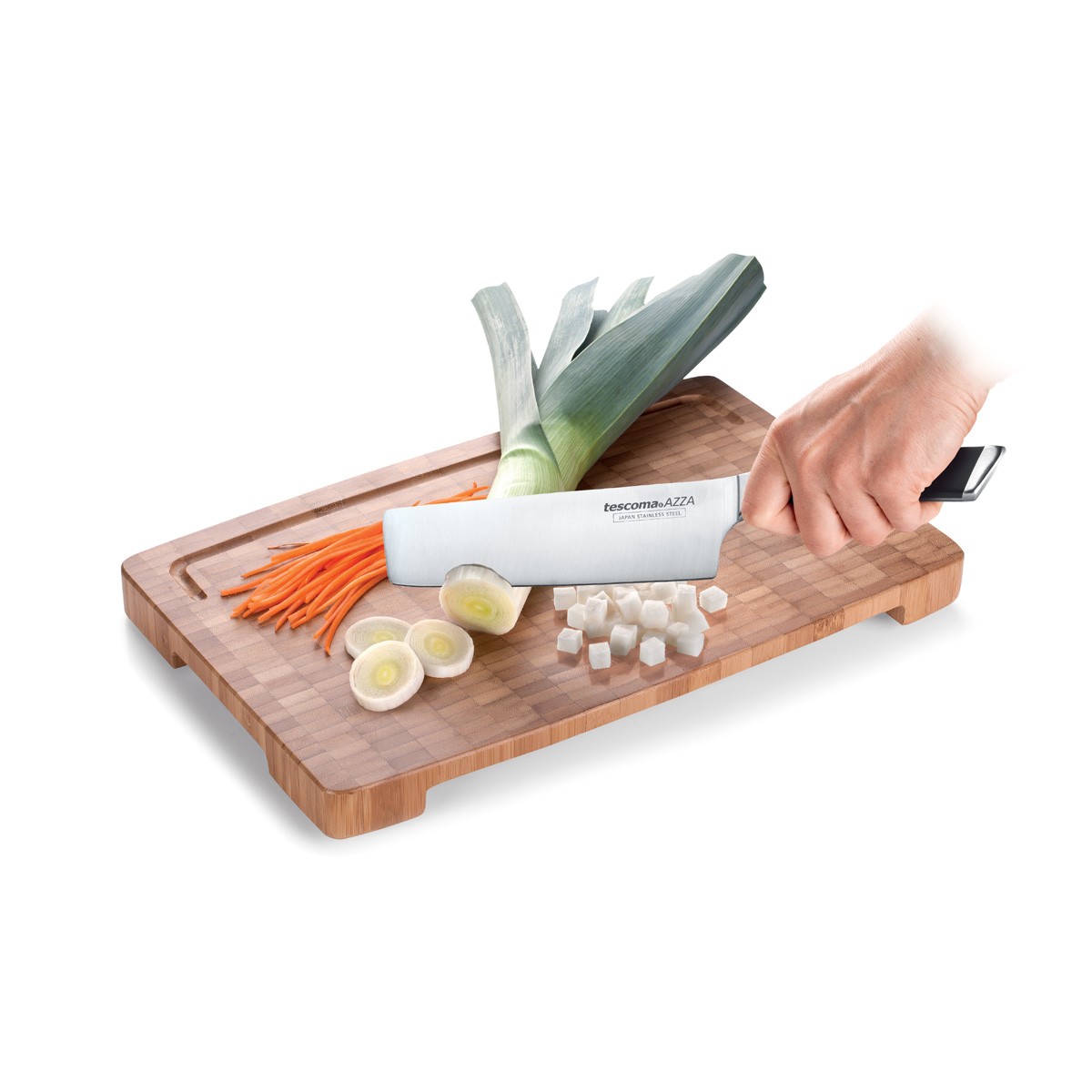 Nůž japonský AZZA NAKIRI 18 cm