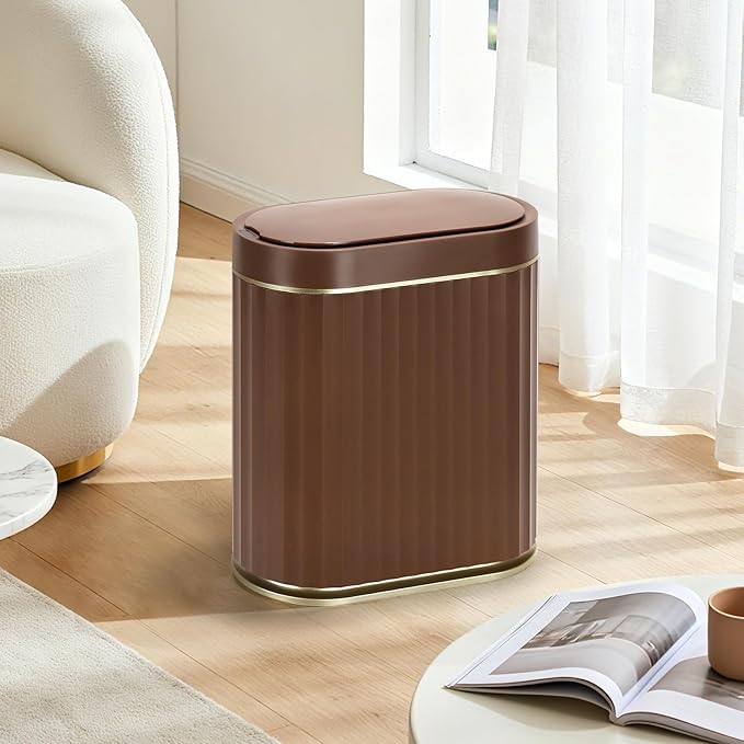 SMARTTOSS Bathroom Motion Sensor Trash can