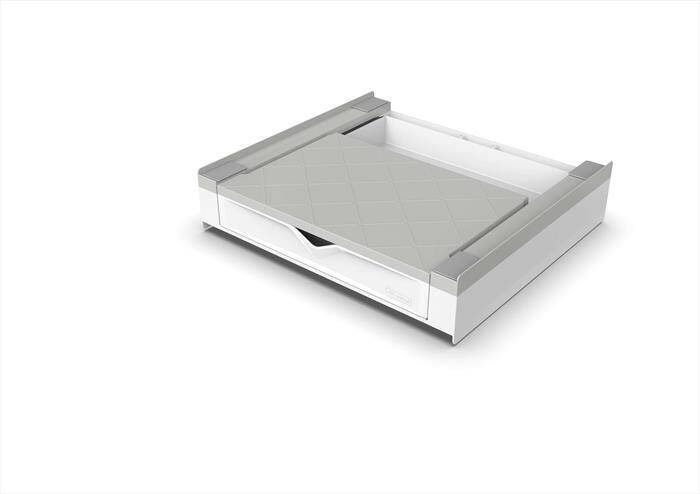 MELICONI - Kit sovrapposizione lavatrice TORRE DUO-Tecnopolimero bianco e grigio