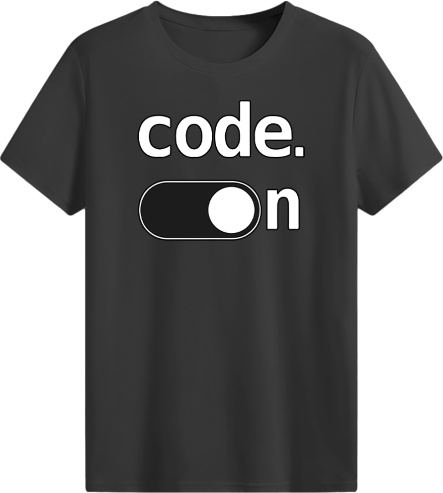 CODE ON T-shirt