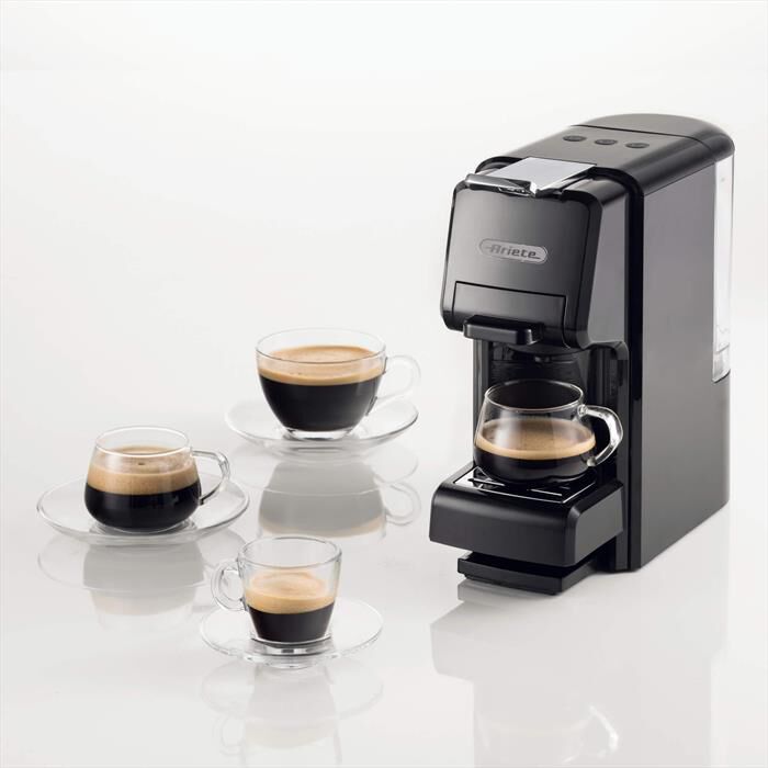 ARIETE - 1304/1 MACCHINA DA CAFF ESPRESSO A CASSETTI-Nero
